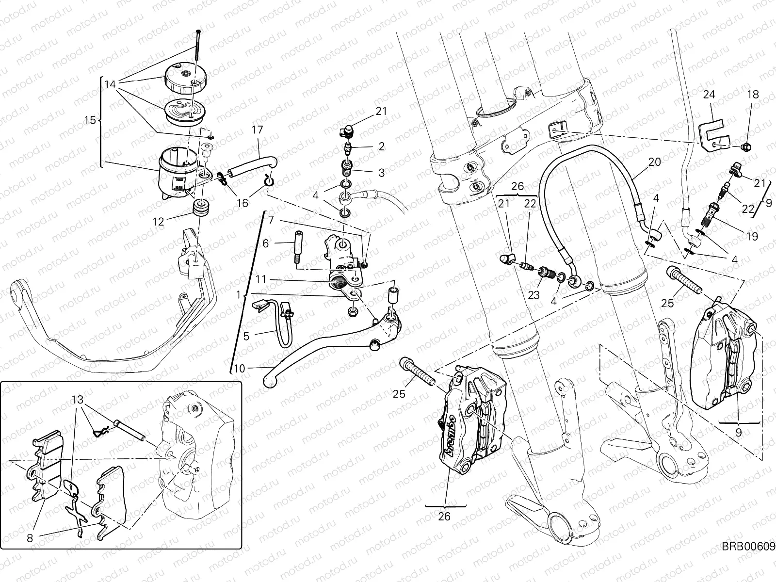 FRONT BRAKE SYSTEM [MOD:MS1260]