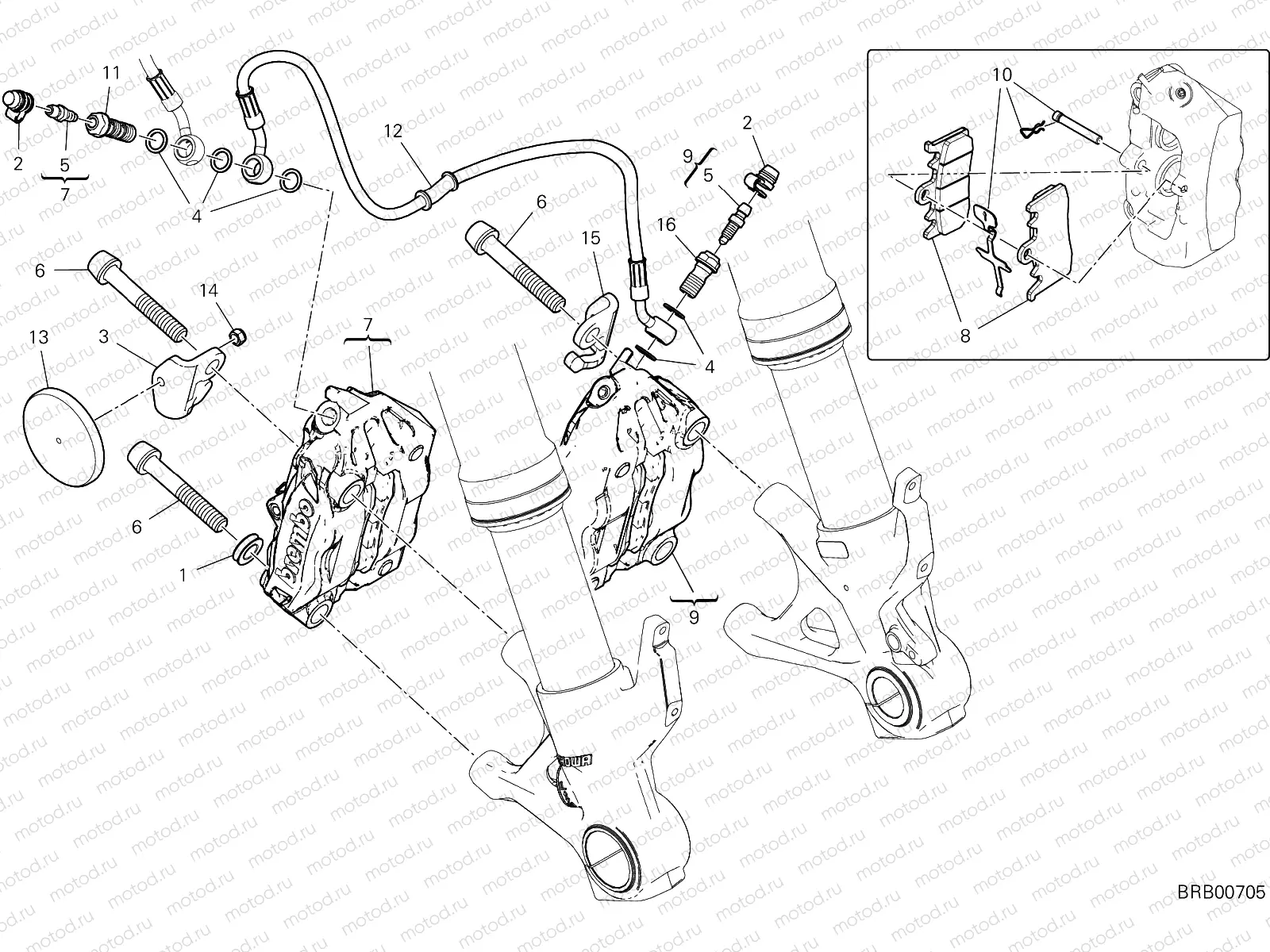 FRONT BRAKE SYSTEM [MOD:PANV2]