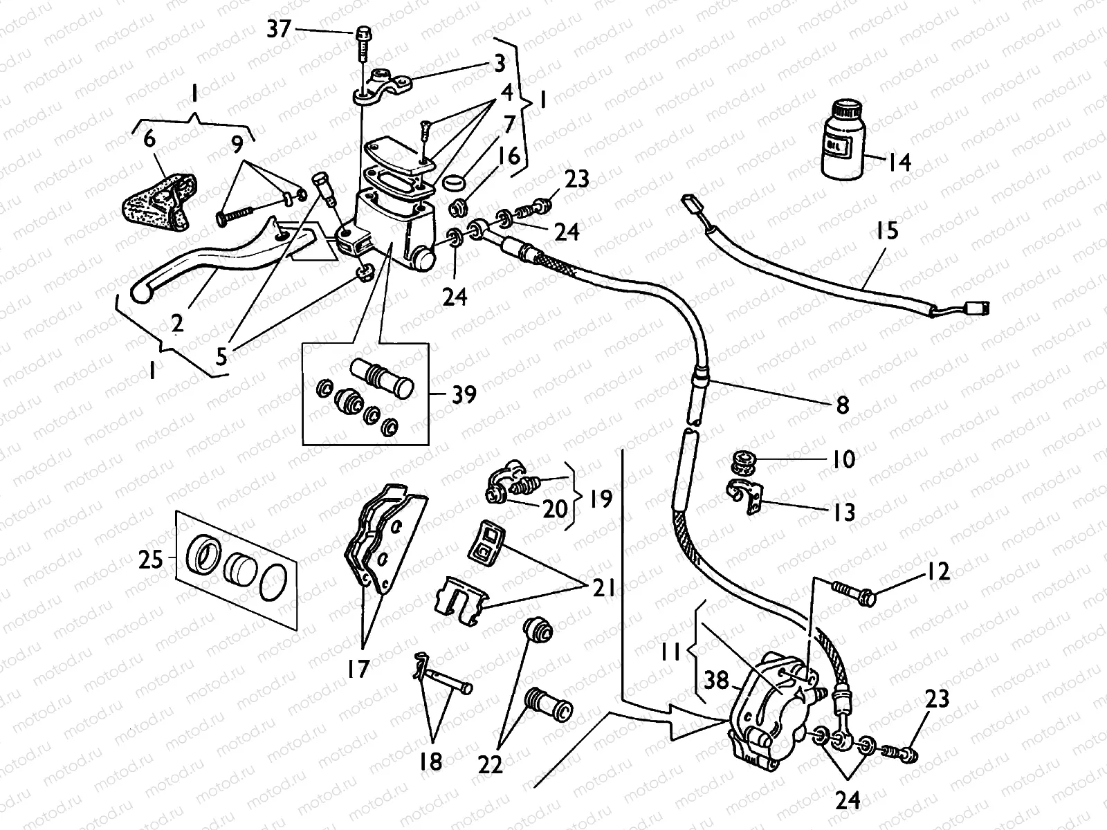 FRONT BRAKE (TE-TC)