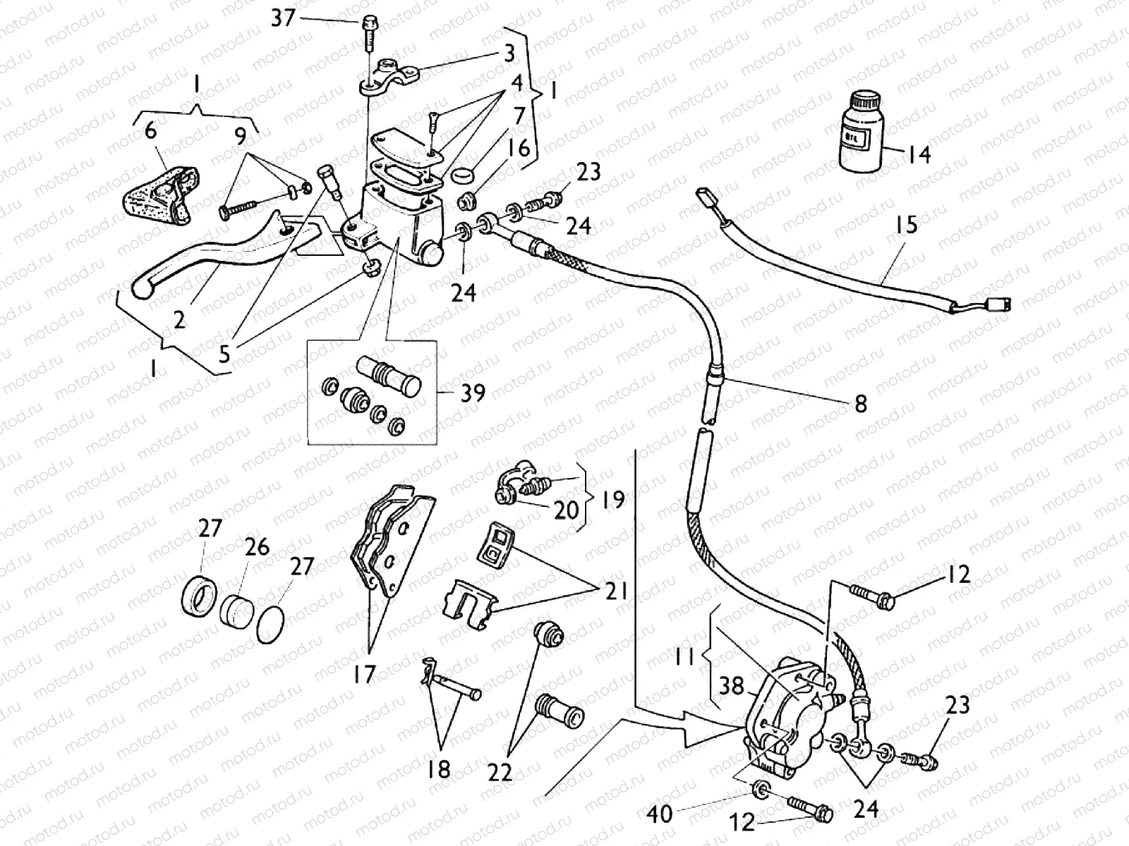 FRONT BRAKE (TE-TC-TXC)