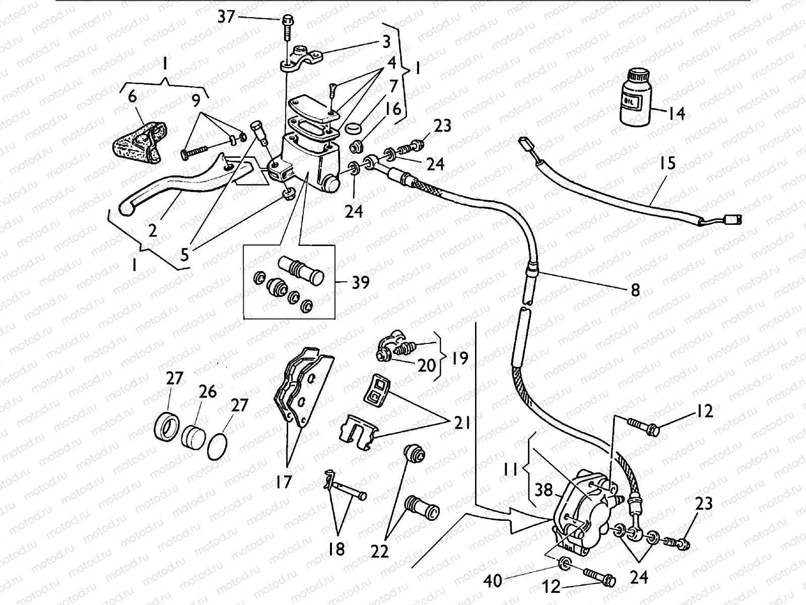 FRONT BRAKE (TE-TC-TXC)