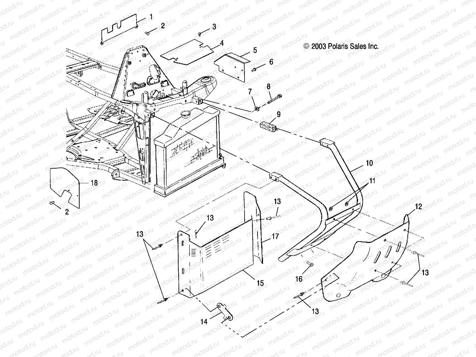 FRONT BUMPER and SHIELDS - A04BG50AA/FA (4986228622A05) | FRONT BUMPER and SHIELDS - A04BG50AA/FA (4986228622A05)