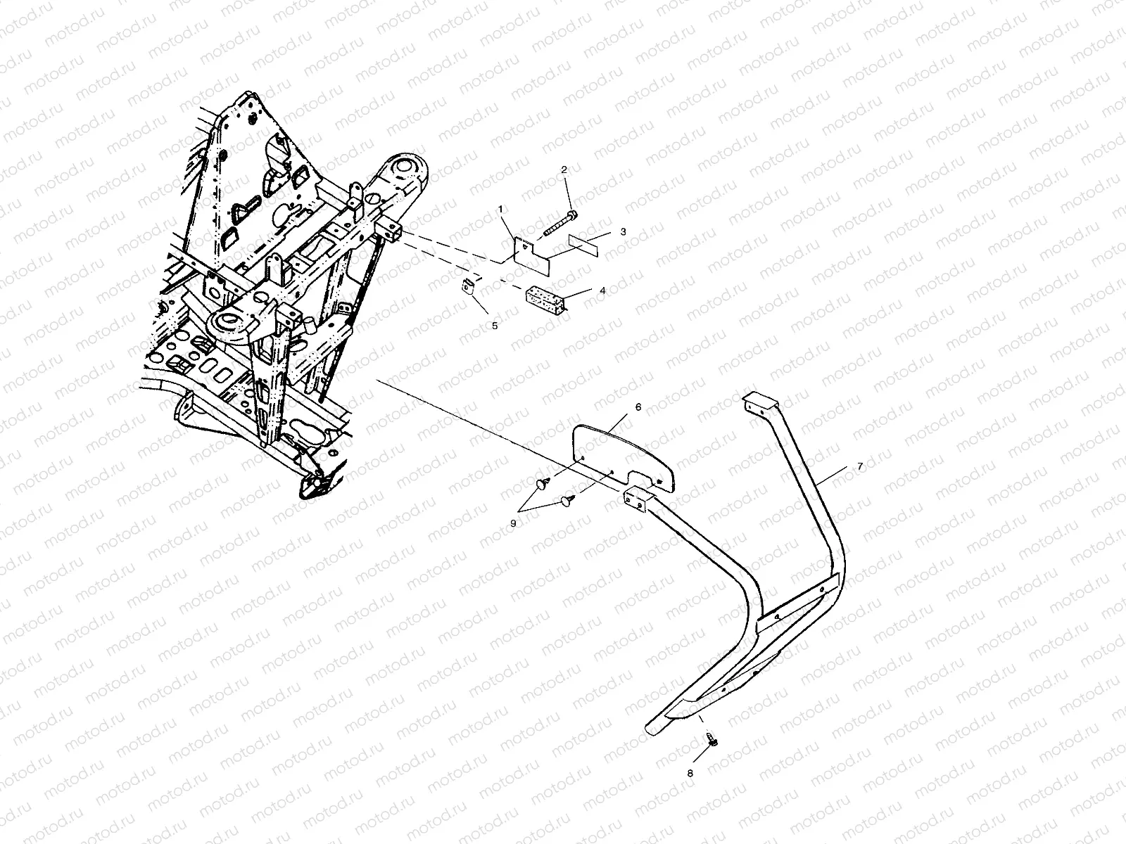 FRONT BUMPER and SHIELDS - A99BA25CA (4949574957a007) | FRONT BUMPER and SHIELDS - A99BA25CA (4949574957a007)