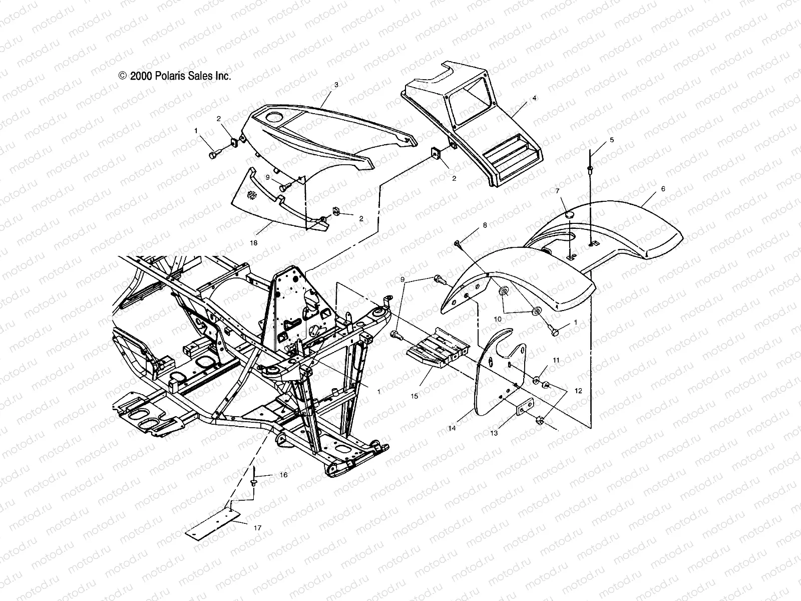 FRONT CAB - A00AA32AA (4949914991A005) | FRONT CAB - A00AA32AA (4949914991A005)