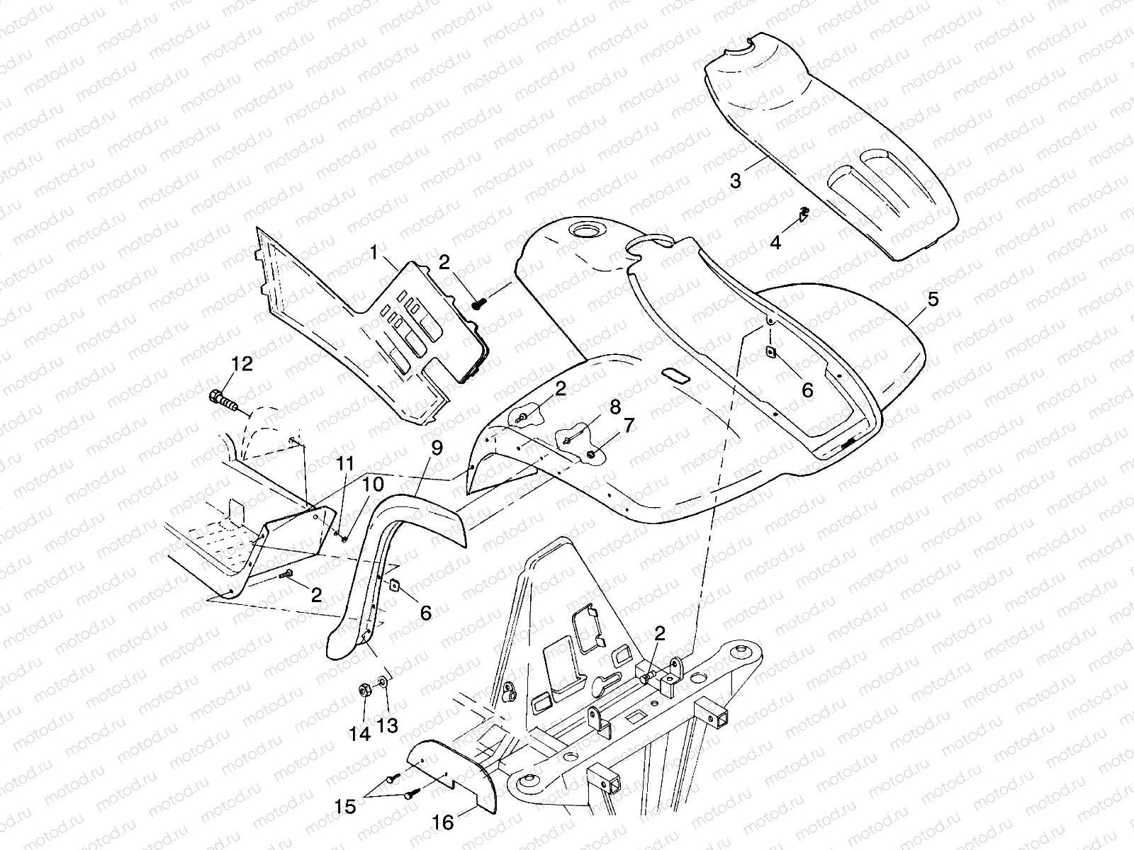 FRONT CAB - A00CB32AA (4949354935A007) | FRONT CAB - A00CB32AA (4949354935A007)