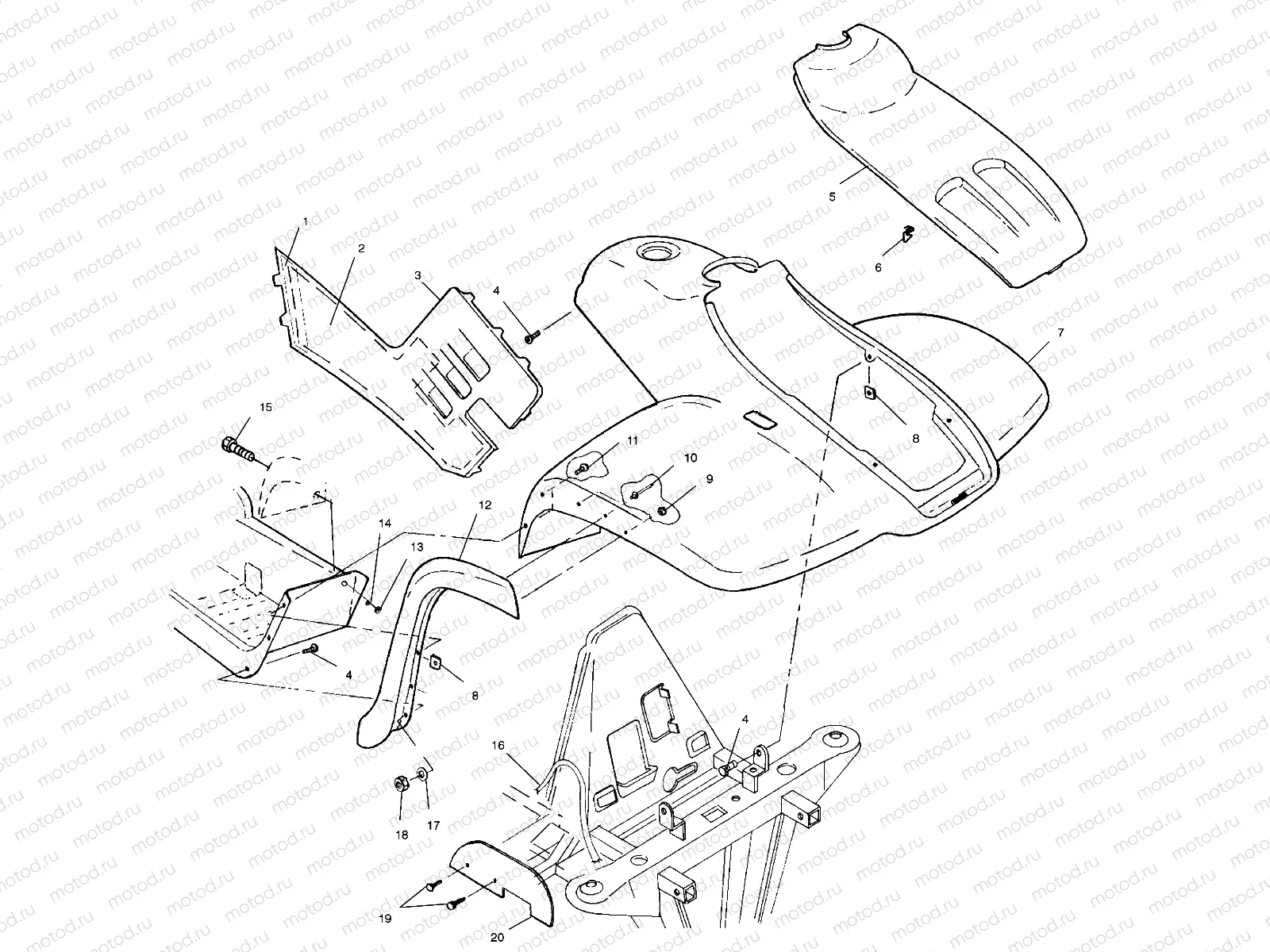 FRONT CAB - A00CD50AA (4954885488A007) | FRONT CAB - A00CD50AA (4954885488A007)
