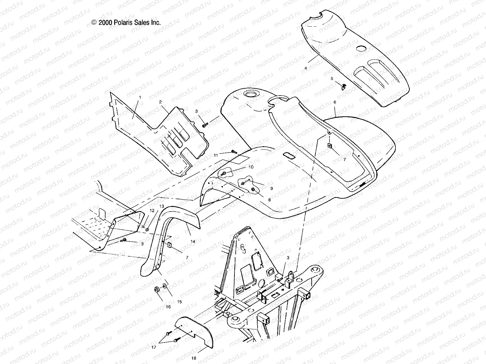 FRONT CAB - A00CG38CA (4954875487A005) | FRONT CAB - A00CG38CA (4954875487A005)