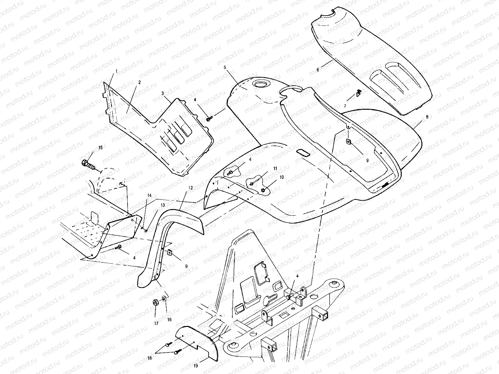 FRONT CAB - A00CK42AA (4949304930A007) | FRONT CAB - A00CK42AA (4949304930A007)