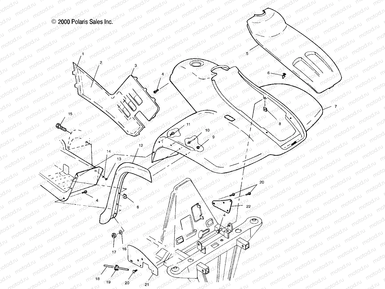 FRONT CAB - A00CL50AA (4954815481A005) | FRONT CAB - A00CL50AA (4954815481A005)