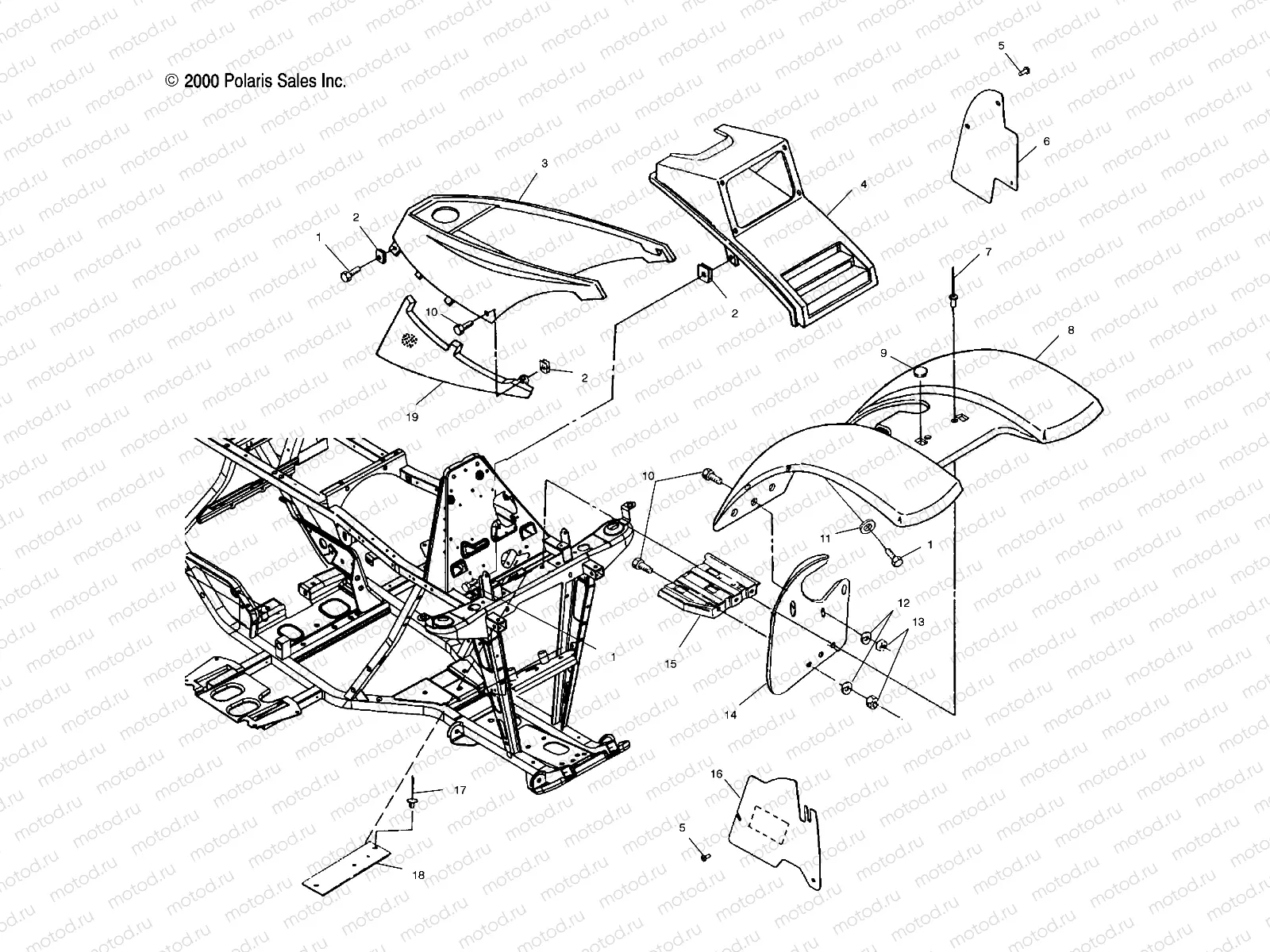 FRONT CAB - A01AA32AA (4963816381A003) | FRONT CAB - A01AA32AA (4963816381A003)
