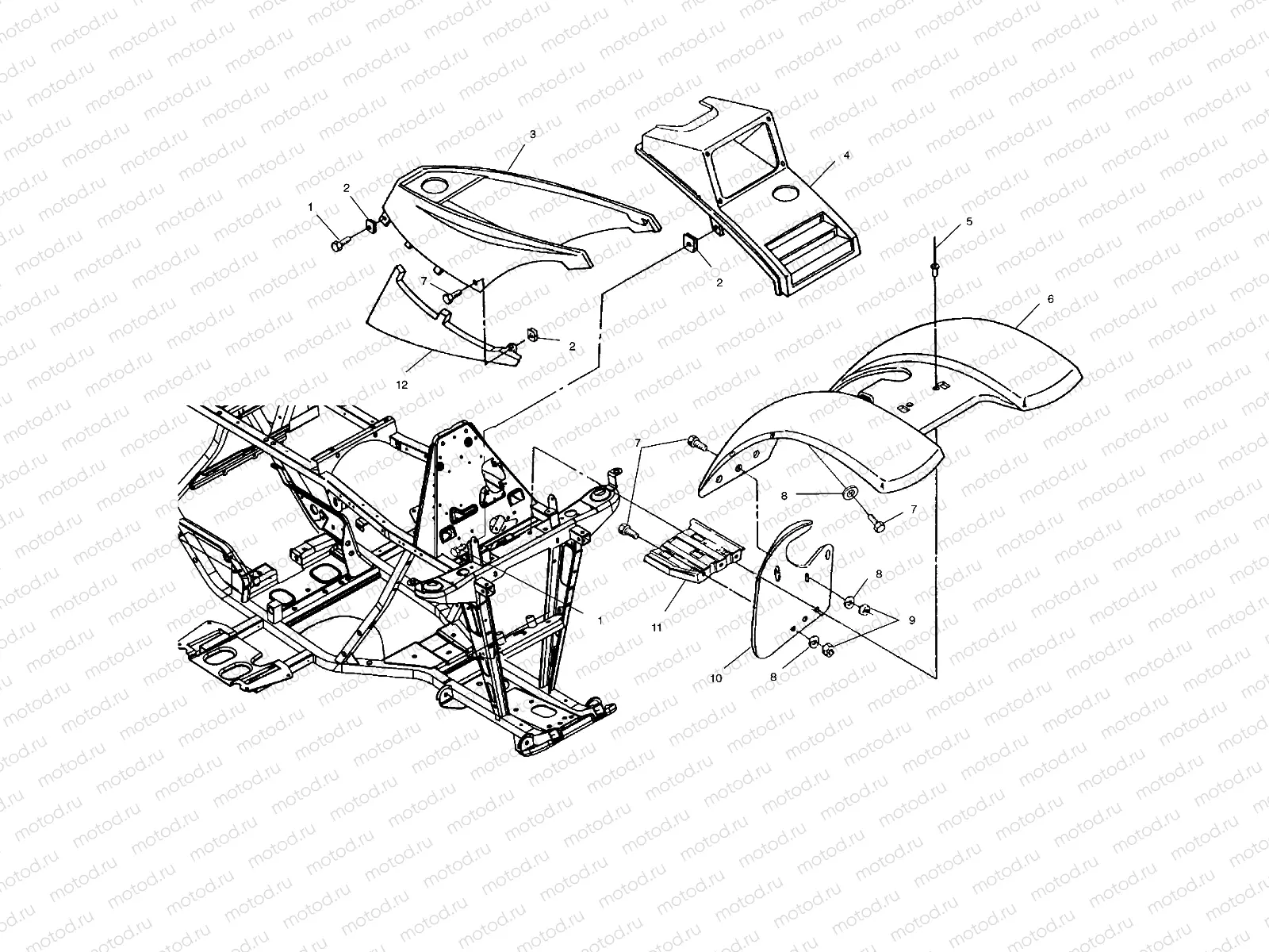 FRONT CAB - A01AG25CA (4963866386A003) | FRONT CAB - A01AG25CA (4963866386A003)