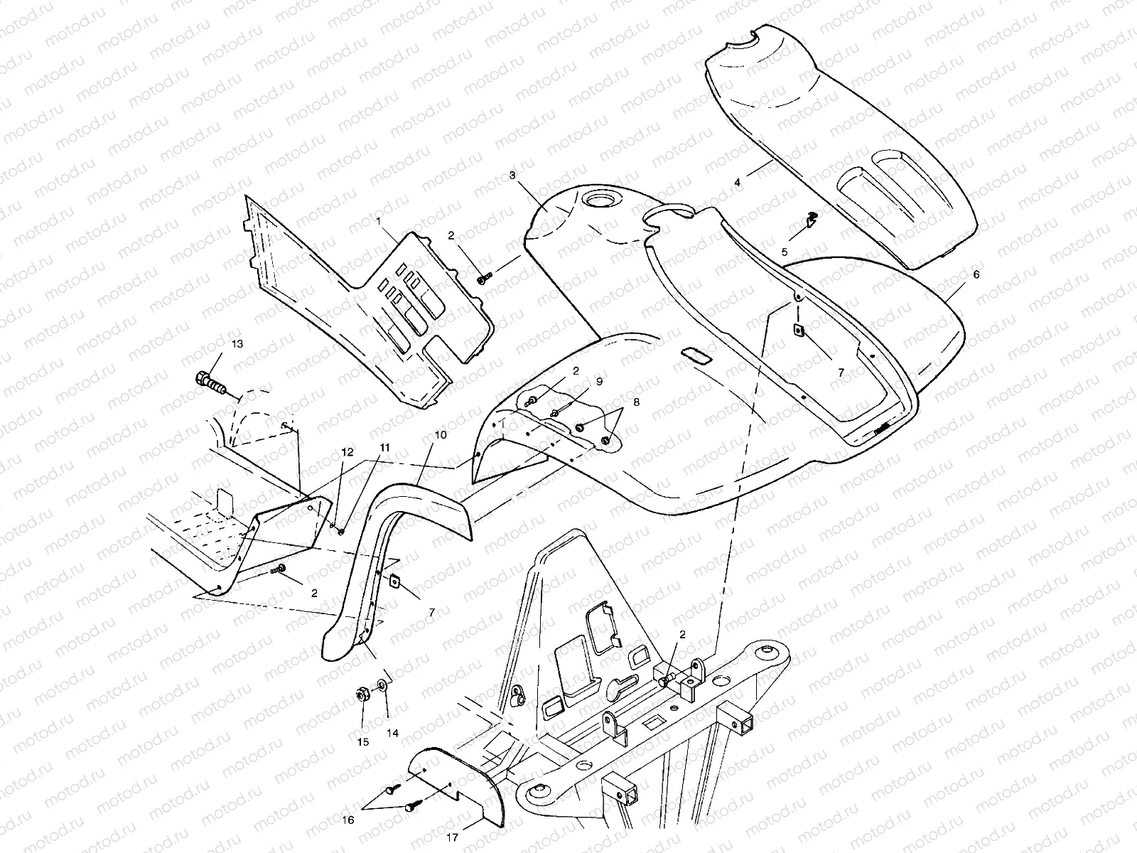 FRONT CAB - A01CD32AA (4964026402A005) | FRONT CAB - A01CD32AA (4964026402A005)
