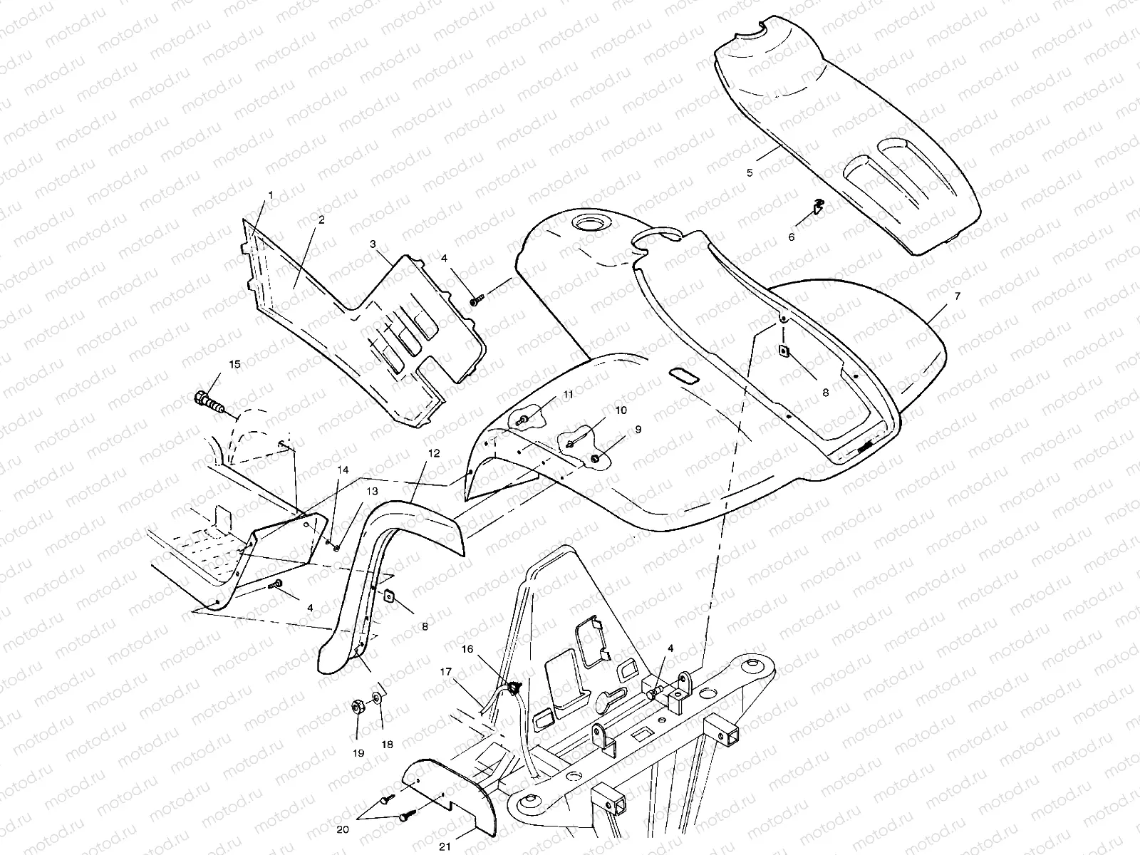 FRONT CAB - A02CB50FC (4974857485A05) | FRONT CAB - A02CB50FC (4974857485A05)