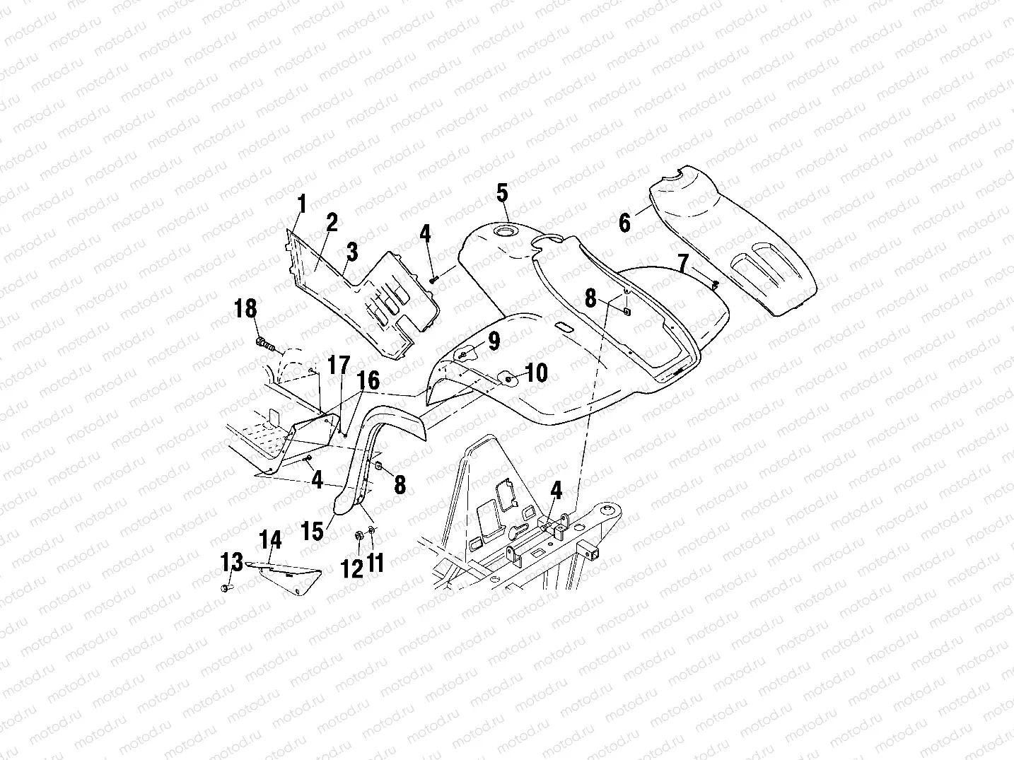 FRONT CAB - A02CH50 ALL OPTIONS (4967436743A05) | FRONT CAB - A02CH50 ALL OPTIONS (4967436743A05)