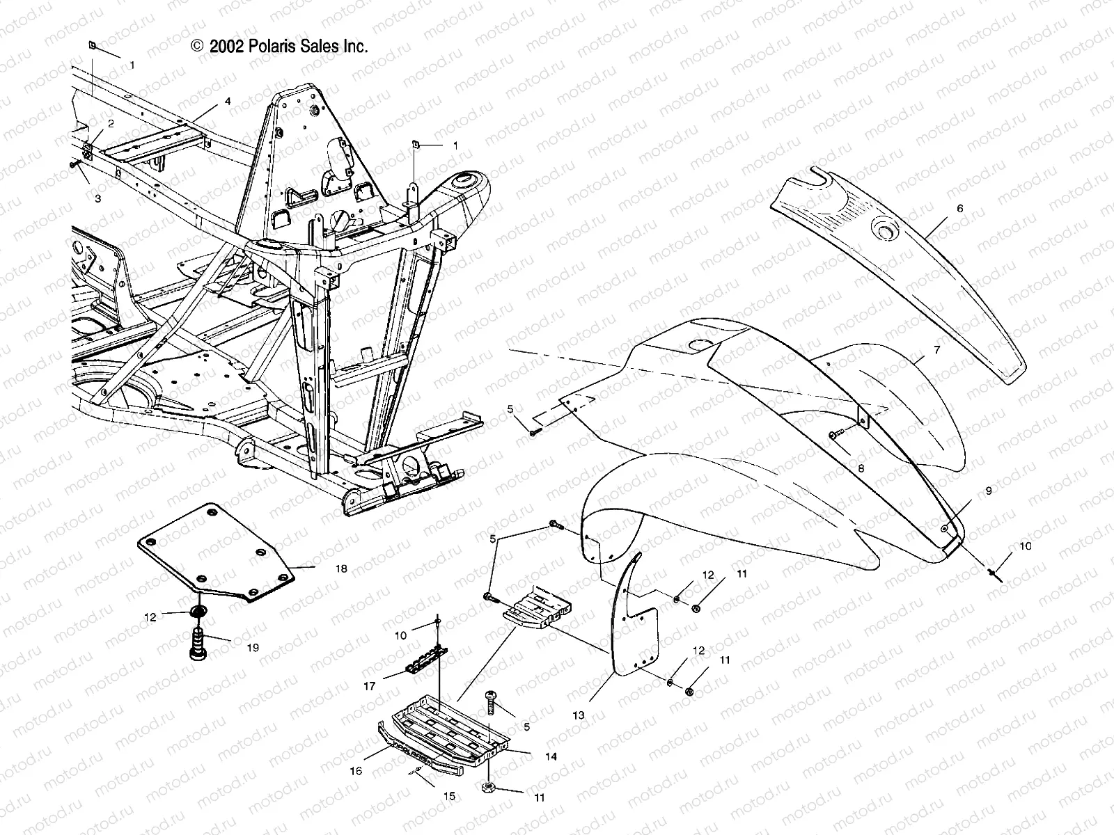 FRONT CAB - A03BG50AA (4975117511A03) | FRONT CAB - A03BG50AA (4975117511A03)