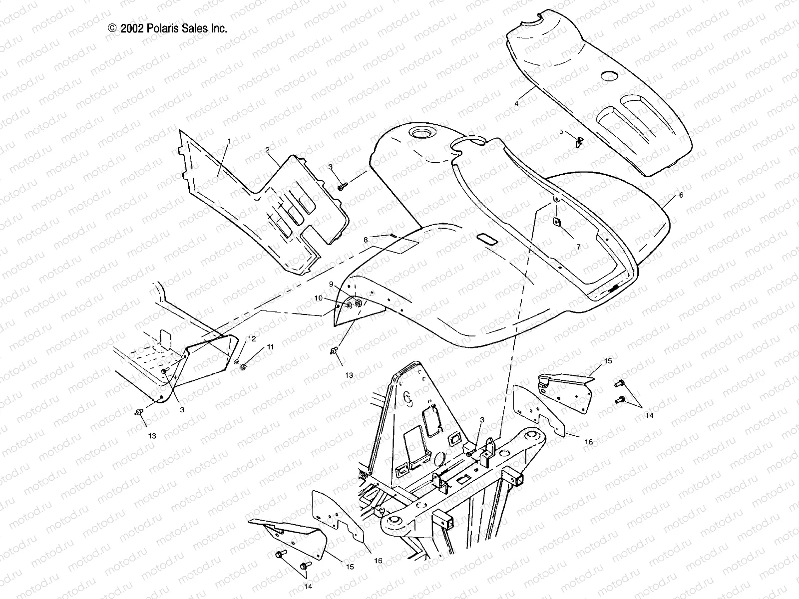 FRONT CAB - A03CA32AA (4978627862A03) | FRONT CAB - A03CA32AA (4978627862A03)