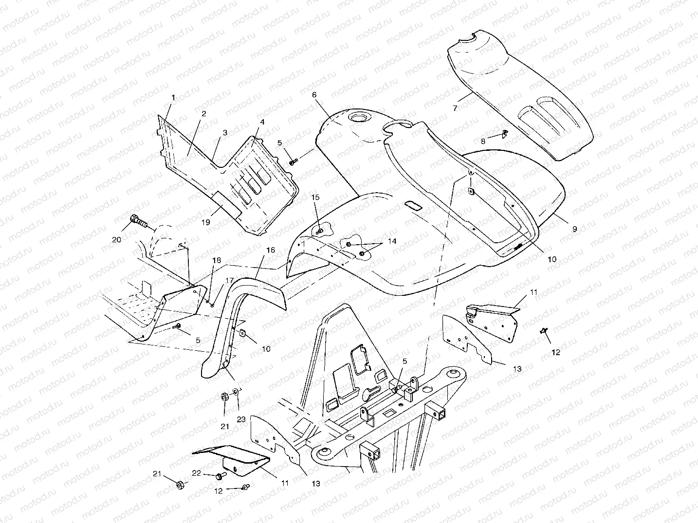FRONT CAB - A03CD32AA/AB/AC/FB (4975217521A05) | FRONT CAB - A03CD32AA/AB/AC/FB (4975217521A05)