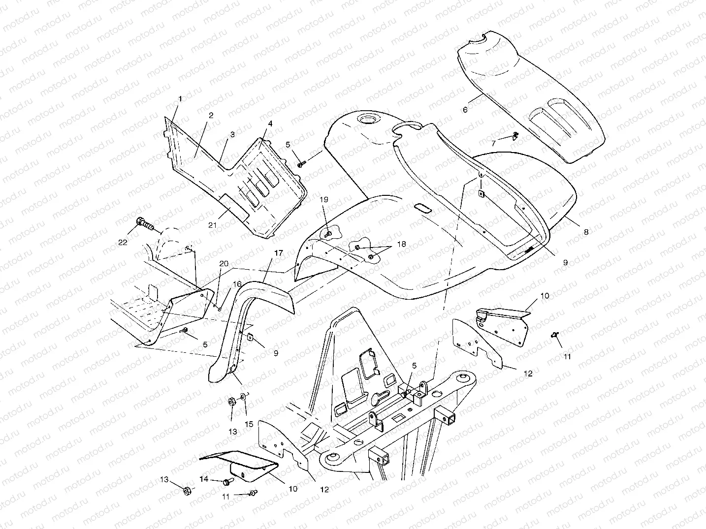 FRONT CAB - A03CD50FB (4975277527A05) | FRONT CAB - A03CD50FB (4975277527A05)