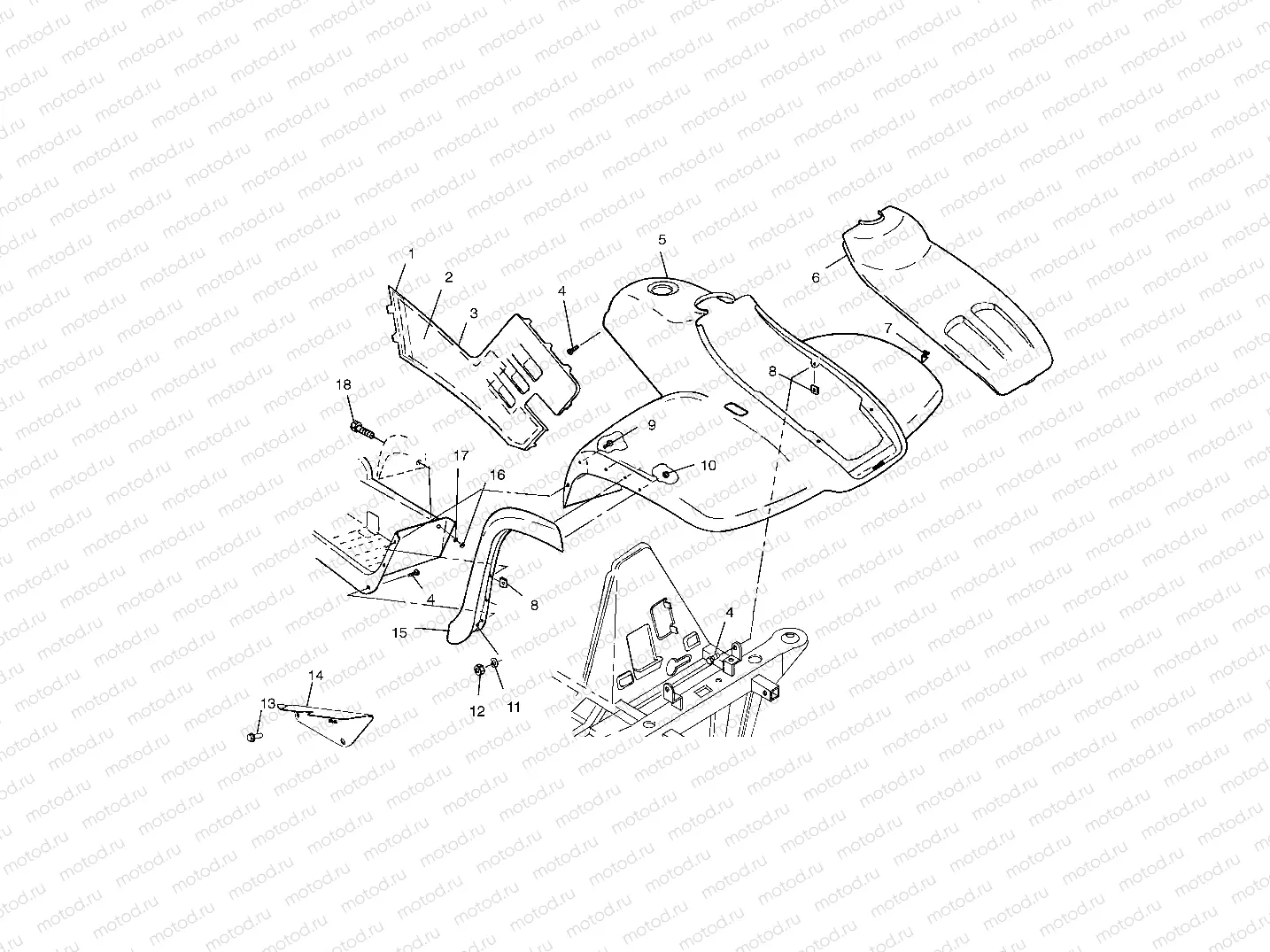 FRONT CAB - A03CH50AA/AB/AC/AD/AE/AH/AJ (4975417541A05) | FRONT CAB - A03CH50AA/AB/AC/AD/AE/AH/AJ (4975417541A05)
