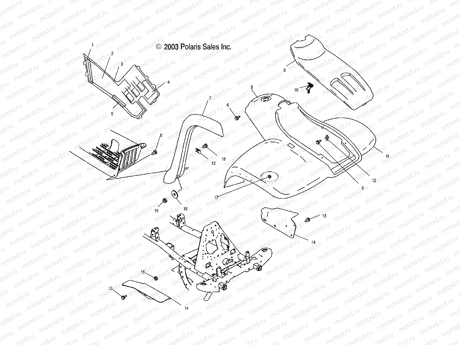 FRONT CAB - A04JD32AA (4977487748A10) | FRONT CAB - A04JD32AA (4977487748A10)