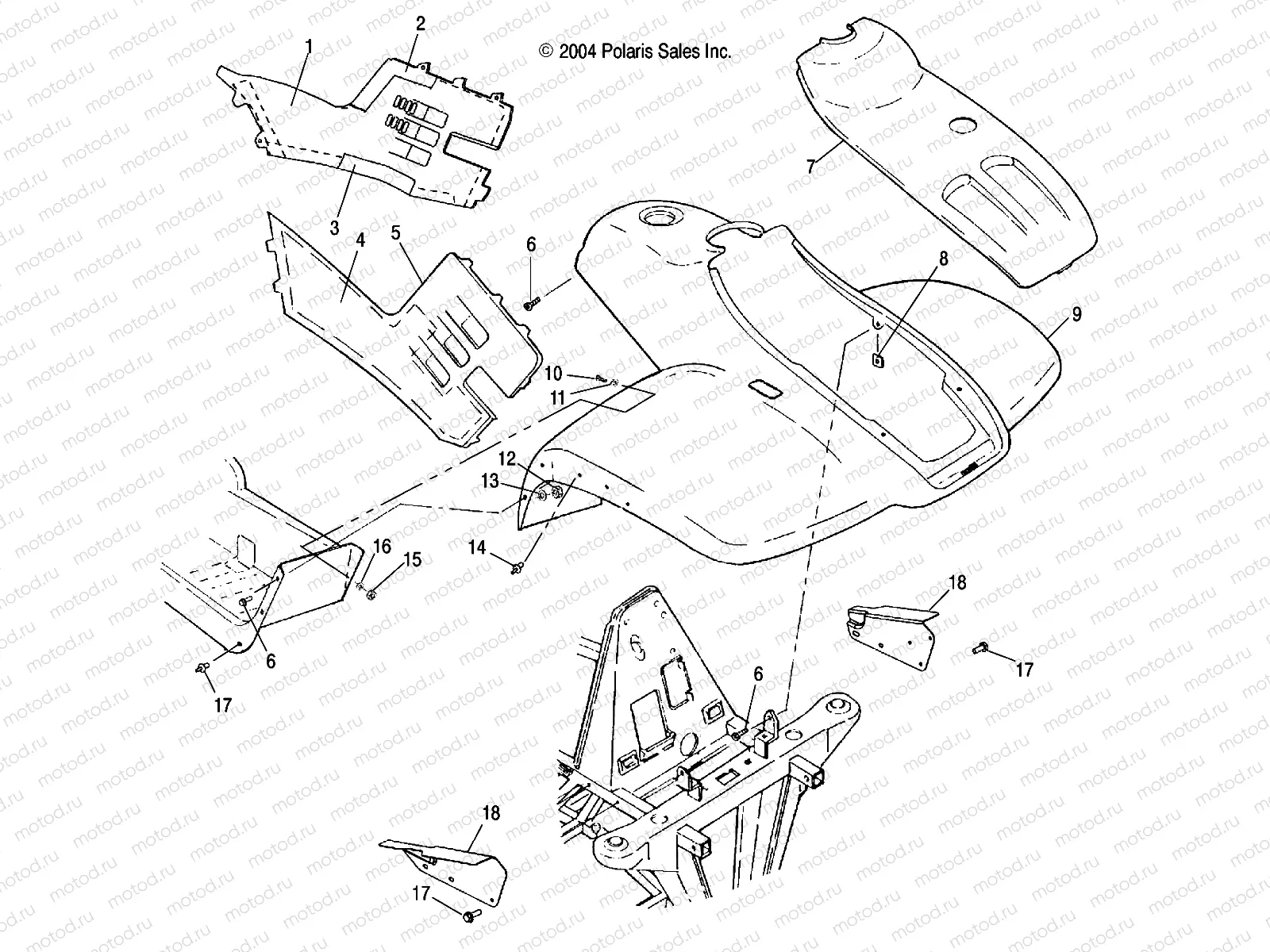 FRONT CAB - A05CA32AA/AB/AC/FA (4994839483A03) | FRONT CAB - A05CA32AA/AB/AC/FA (4994839483A03)