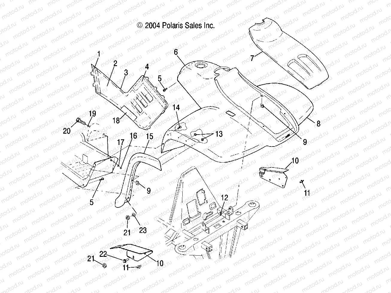 FRONT CAB - A05CD32AA/AB/AC (4994909490A05) | FRONT CAB - A05CD32AA/AB/AC (4994909490A05)