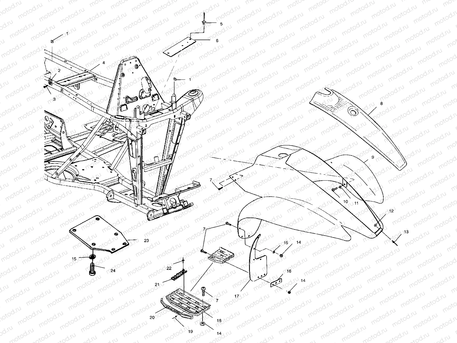 FRONT CAB - A99BG50AA (4949714971a005) | FRONT CAB - A99BG50AA (4949714971a005)