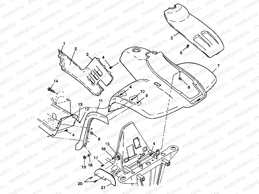 FRONT CAB - A99CD50AA (4949254925A007) | FRONT CAB - A99CD50AA (4949254925A007)