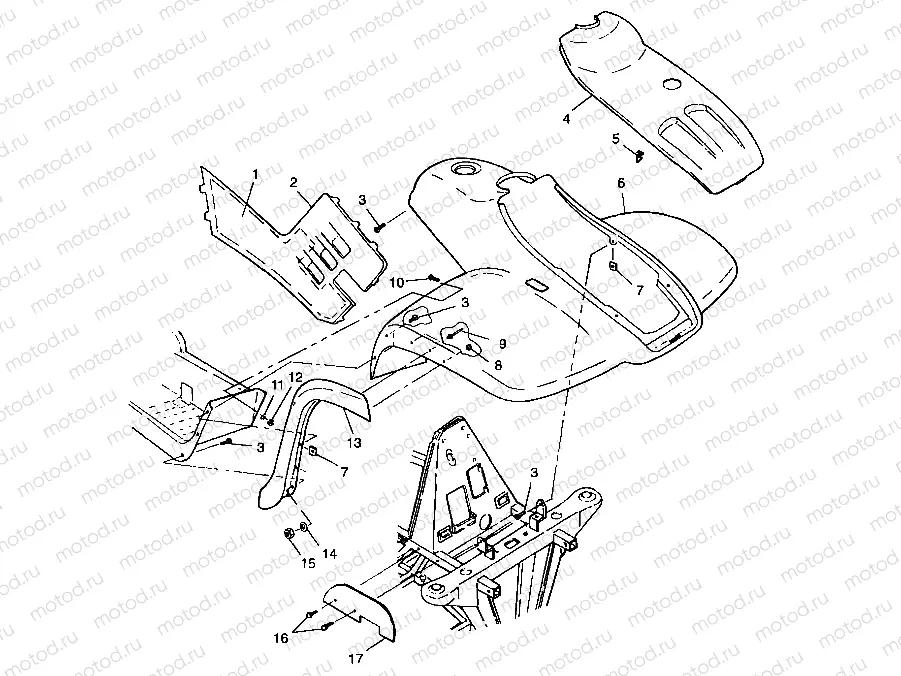 FRONT CAB - A99CG38CA (4949634963A005) | FRONT CAB - A99CG38CA (4949634963A005)