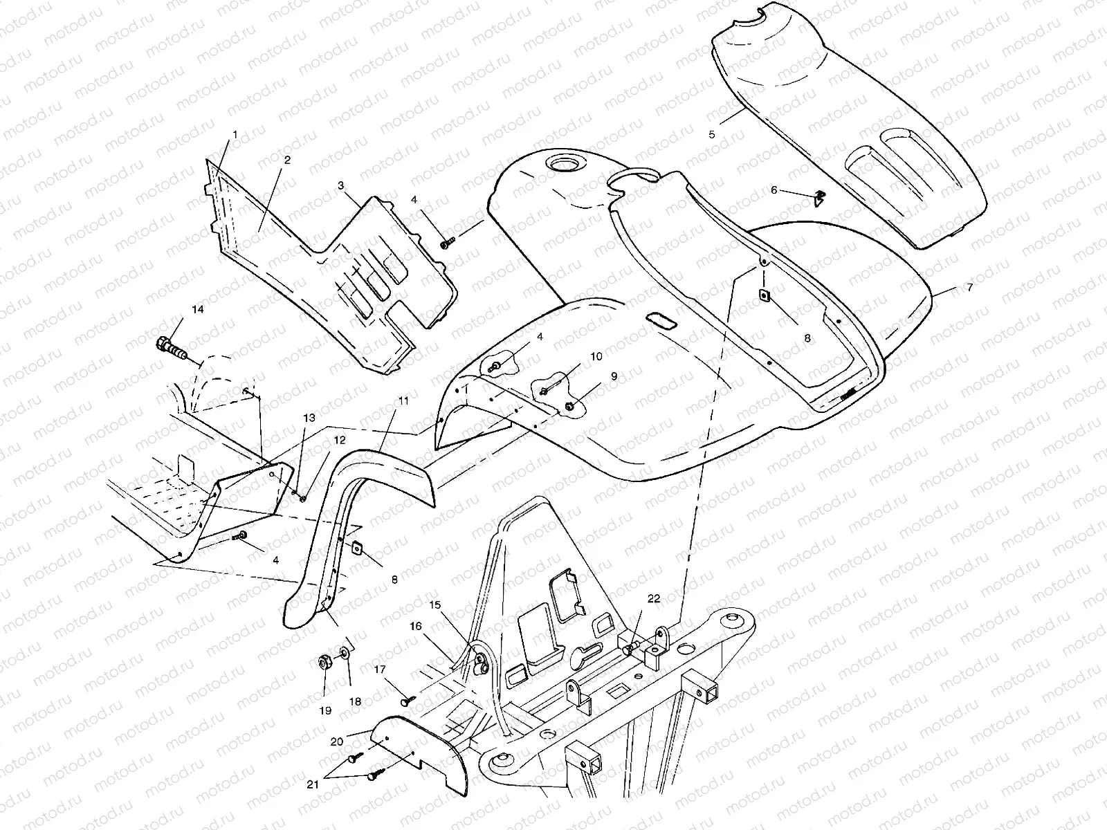 FRONT CAB - A99CH50EB (4949114911a007) | FRONT CAB - A99CH50EB (4949114911a007)