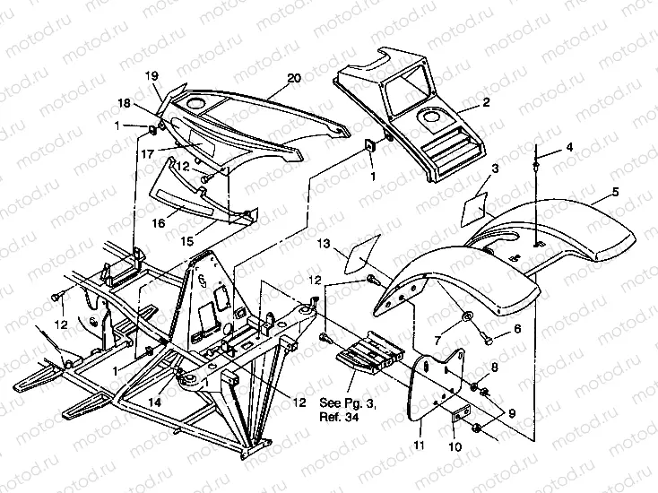 FRONT CAB ASSEMBLY 4X4 350L W938139 (4924052405001A) | FRONT CAB ASSEMBLY 4X4 350L W938139 (4924052405001A)