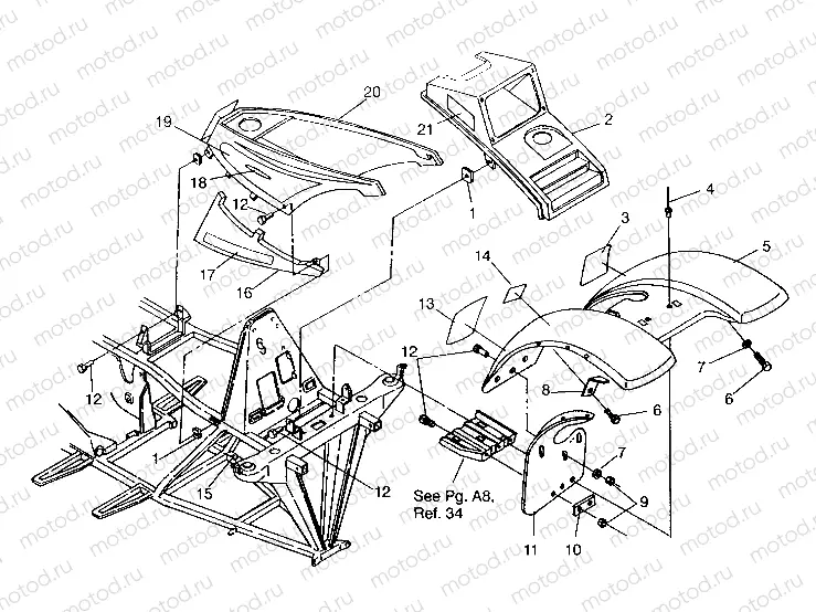 FRONT CAB ASSEMBLY SWEDISH 4x4 400L S948140 (4926912691A006) | FRONT CAB ASSEMBLY SWEDISH 4x4 400L S948140 (4926912691A006)