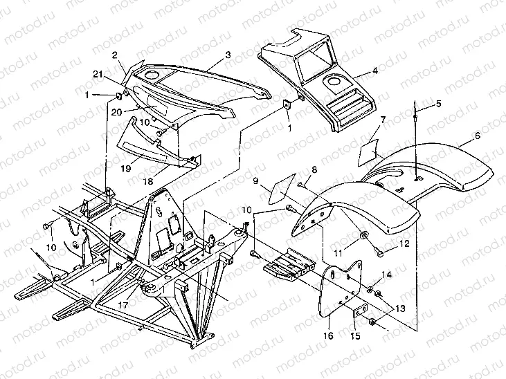 FRONT CAB ASSEMBLY - W937527 (4924022402a005) | FRONT CAB ASSEMBLY - W937527 (4924022402a005)