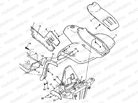 FRONT CAB - S98CH50E(B) (4950135013a007) | FRONT CAB - S98CH50E(B) (4950135013a007)