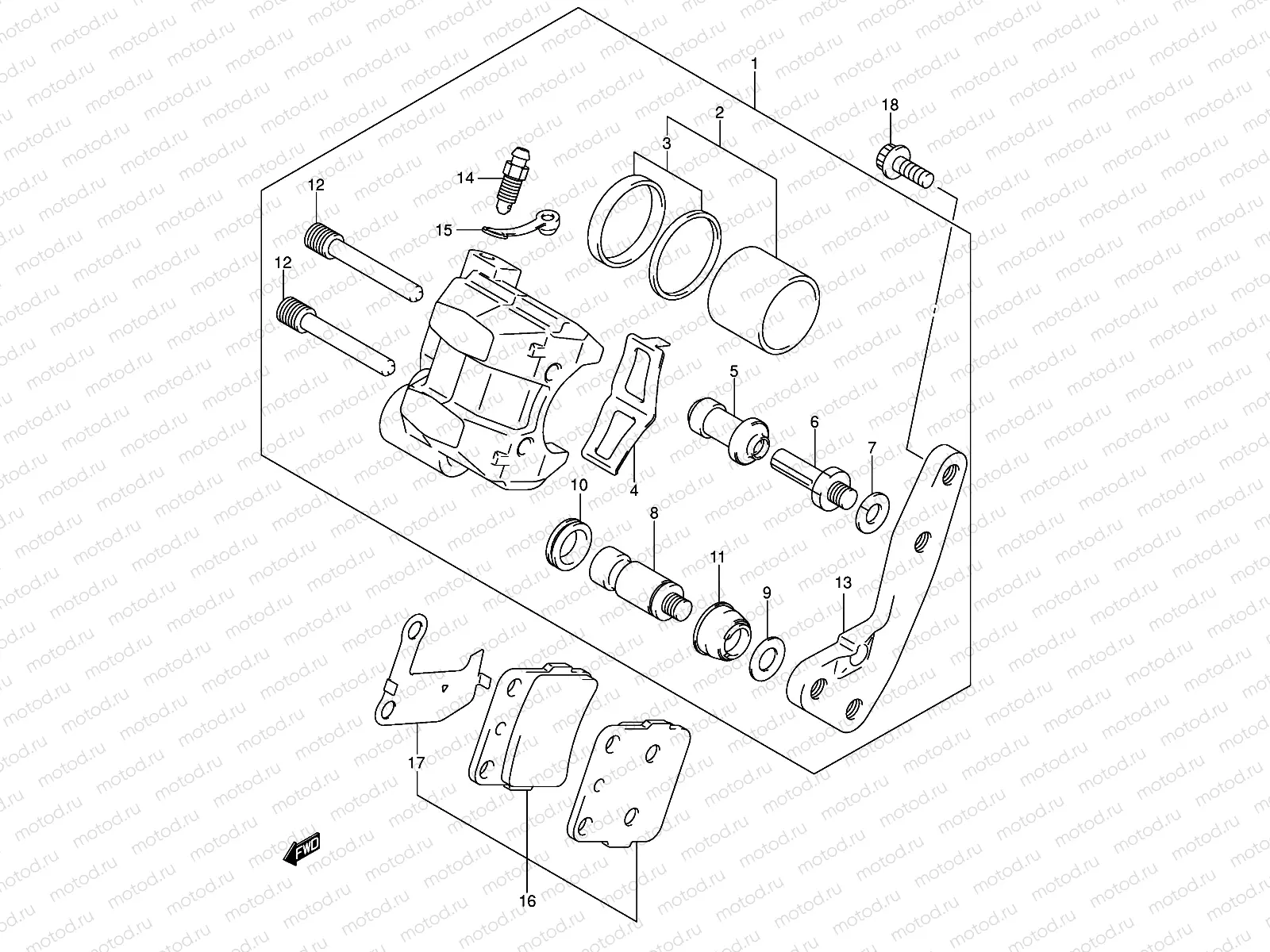 FRONT CALIPER