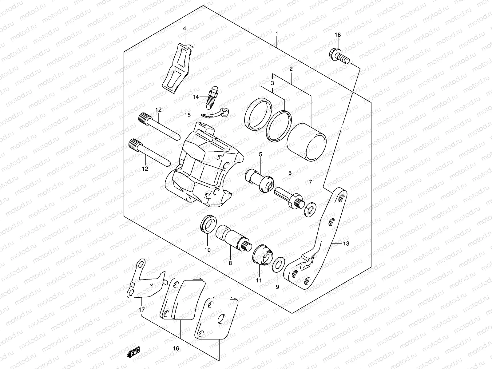 FRONT CALIPER