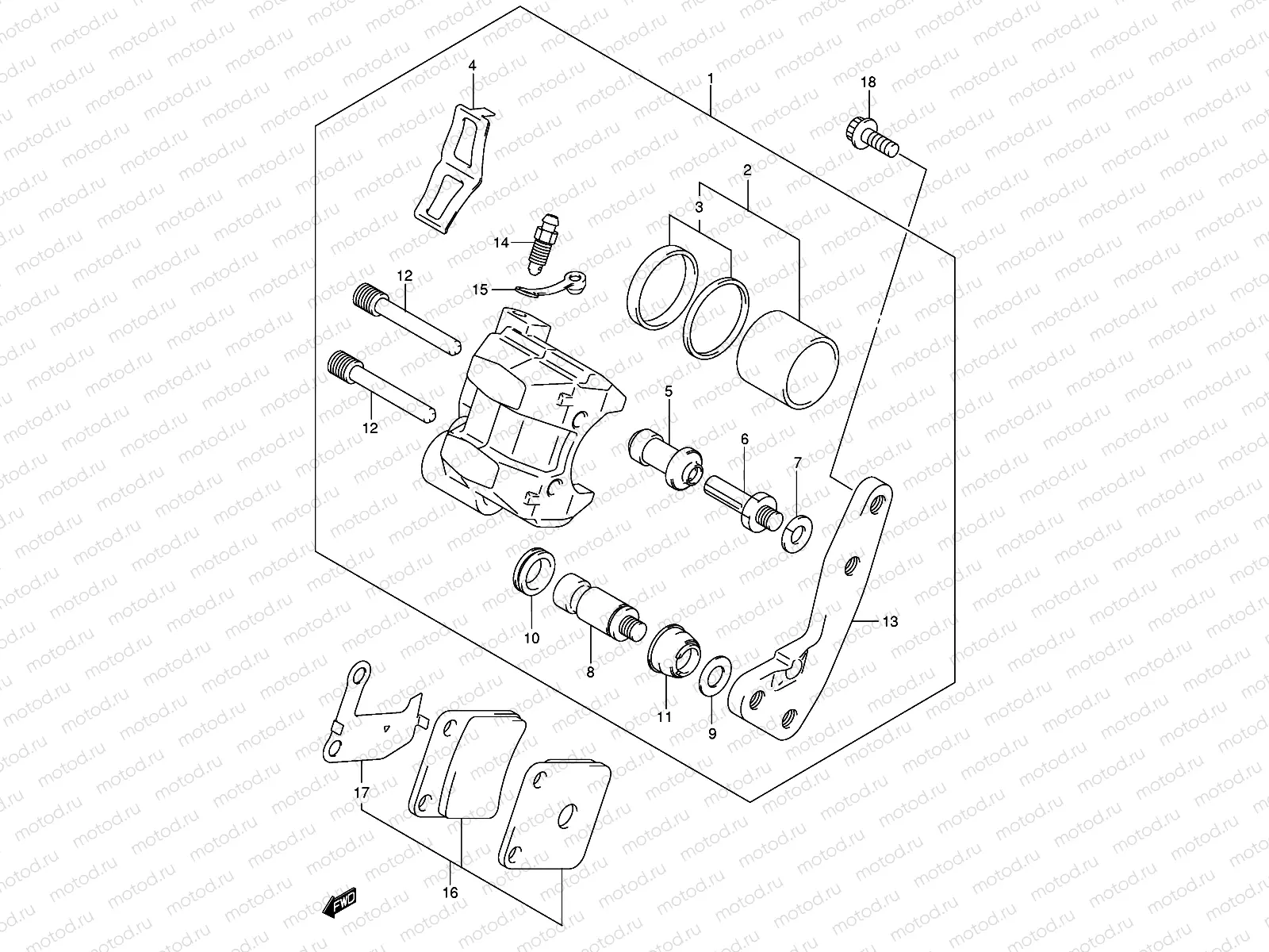 FRONT CALIPER