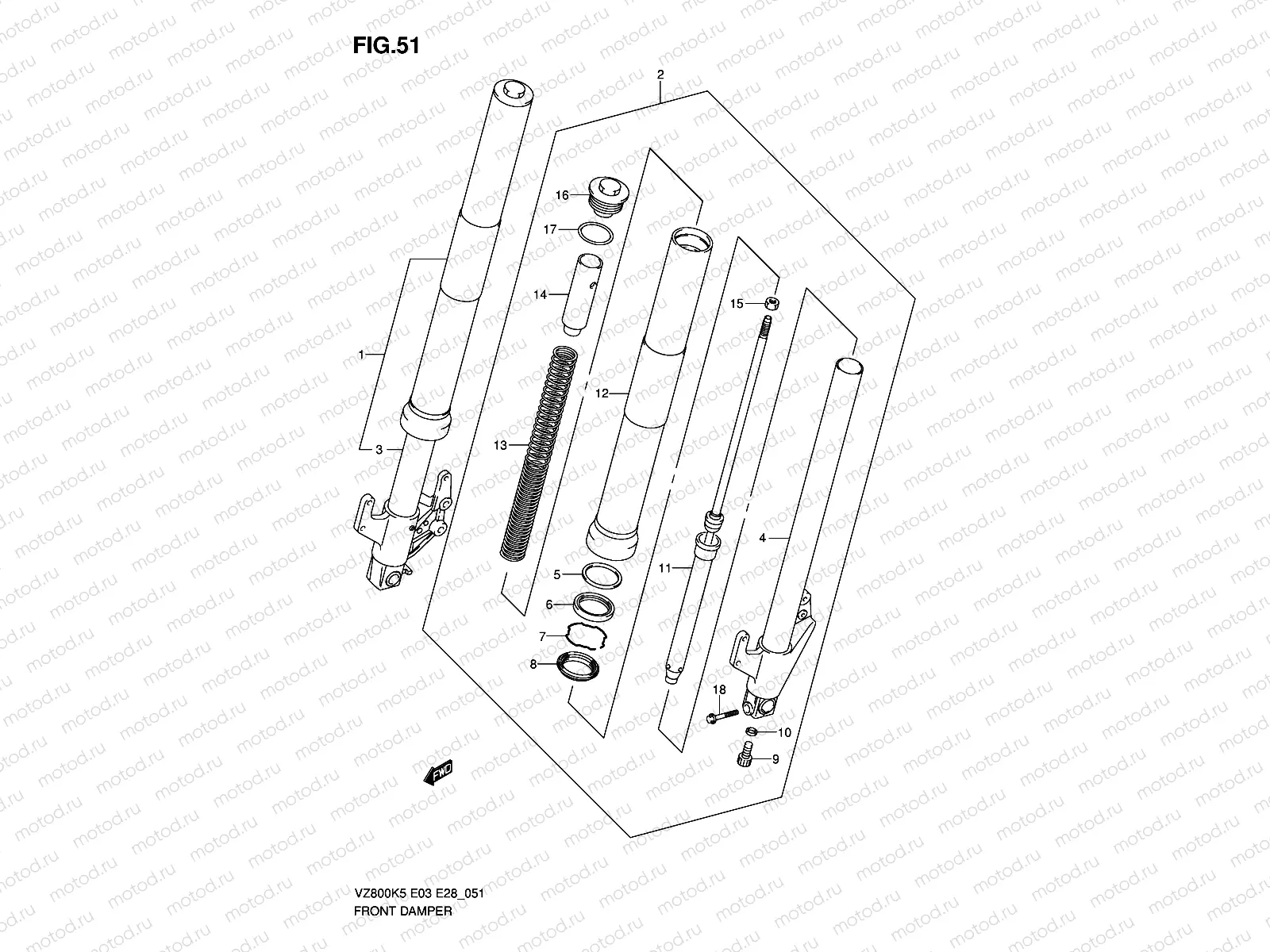 FRONT DAMPER