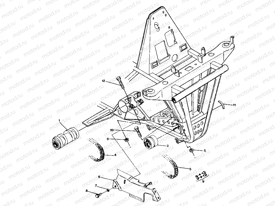 FRONT DRIVE ASSEMBLY 250 6X6/ W928727 (4922842284014A) | FRONT DRIVE ASSEMBLY 250 6X6/ W928727 (4922842284014A)