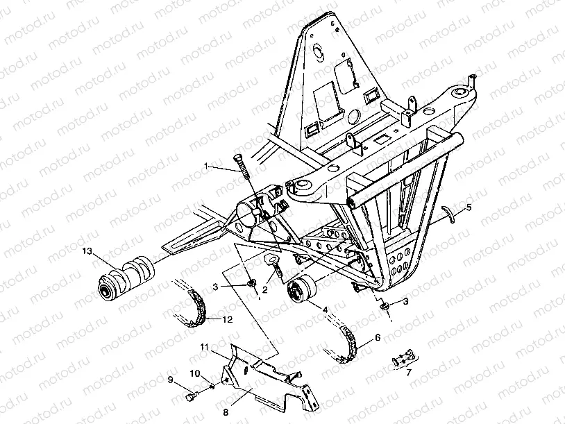 FRONT DRIVE ASSEMBLY 4X4 250 W938127 (4924042404010A) | FRONT DRIVE ASSEMBLY 4X4 250 W938127 (4924042404010A)