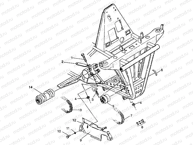 FRONT DRIVE ASSEMBLY 4X4 350L S938139 (4924342434011A) | FRONT DRIVE ASSEMBLY 4X4 350L S938139 (4924342434011A)