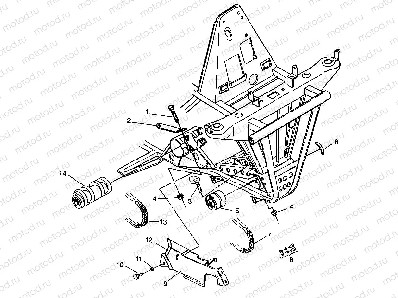 FRONT DRIVE ASSEMBLY 6X6 350L W938739 (4924062406012A) | FRONT DRIVE ASSEMBLY 6X6 350L W938739 (4924062406012A)
