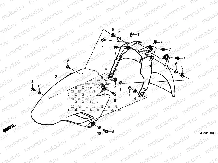 FRONT FENDER