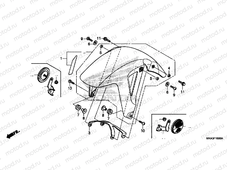 FRONT FENDER