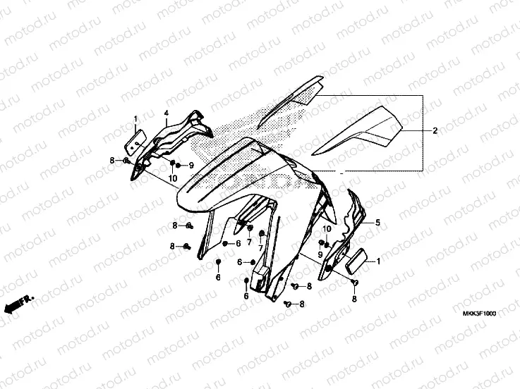 FRONT FENDER