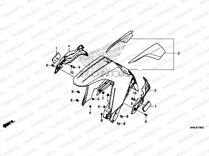FRONT FENDER