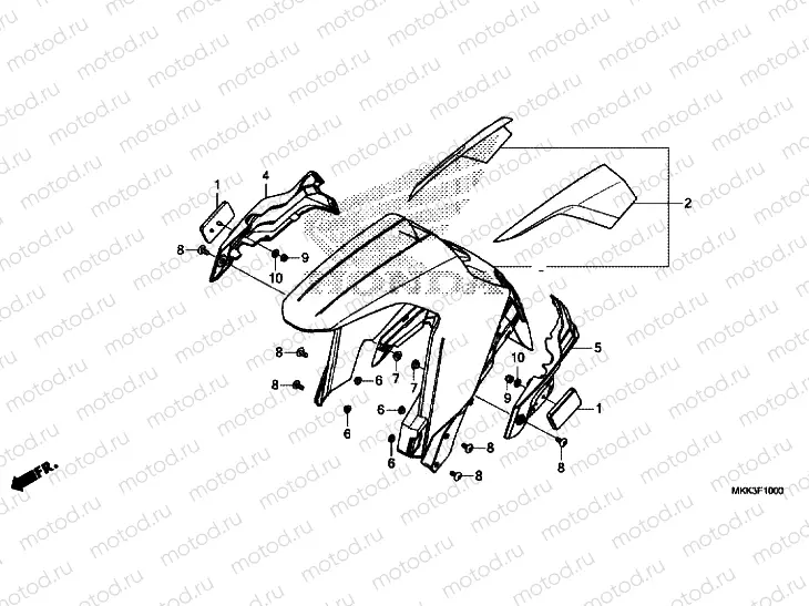 FRONT FENDER