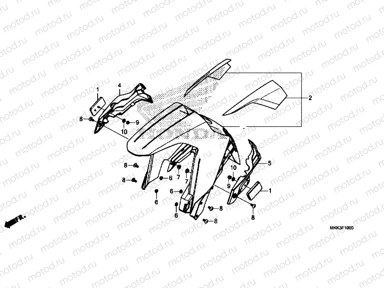 FRONT FENDER