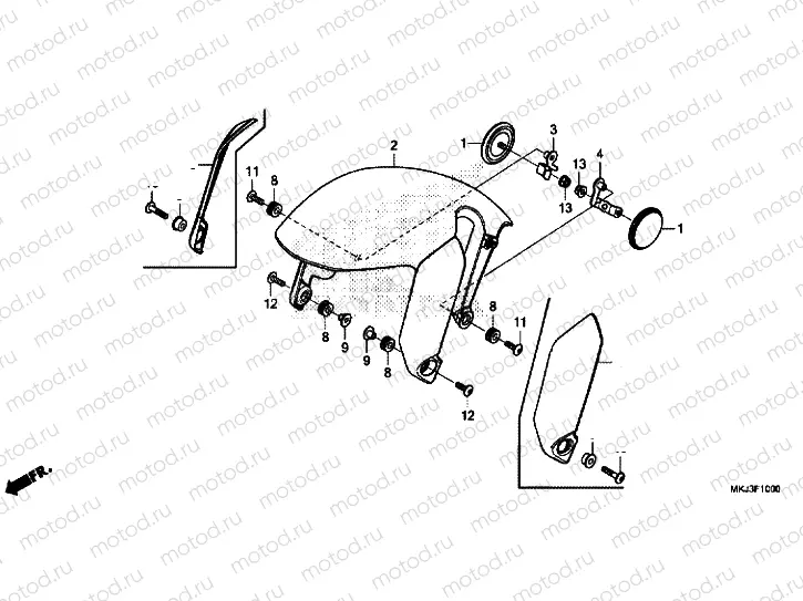FRONT FENDER