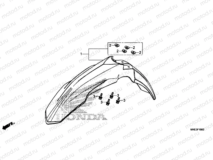 FRONT FENDER